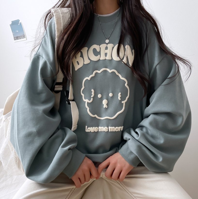Cute Bichon Sweat T shirts