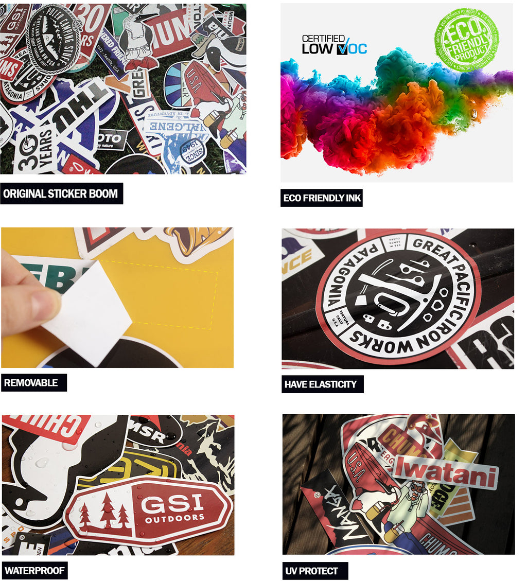 [Lucky Planet] Removable Luggage Reform Stickers - Korea - Luckyplanetusa