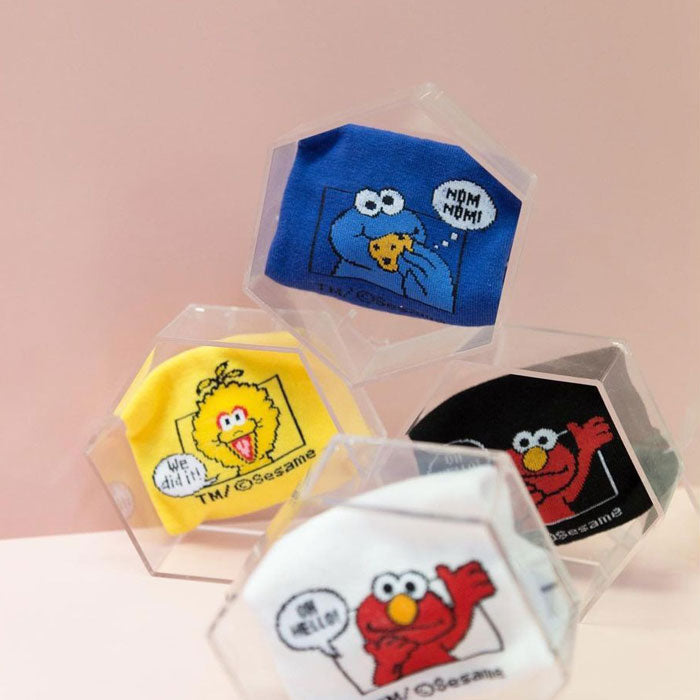 Sesame Street  Ankle Socks 5 color mix set - Luckyplanetusa