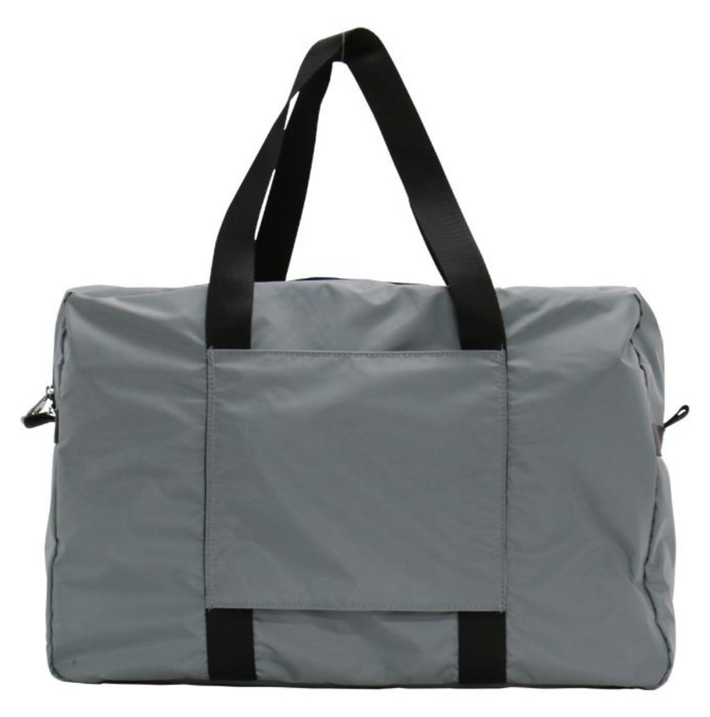 [Lucky Planet] Stripe Foldable Boston Travel  Duffel Bag - Luckyplanetusa