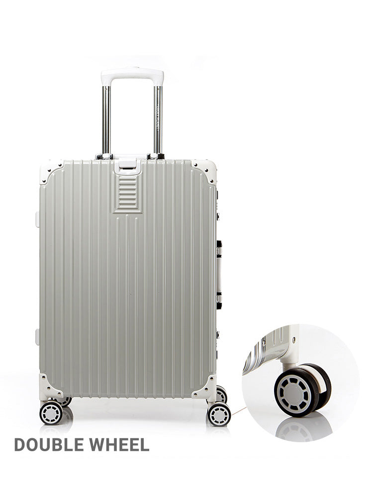 [Lucky Planet]  Edge 26-inch Luggage - French Gray - Luckyplanetusa