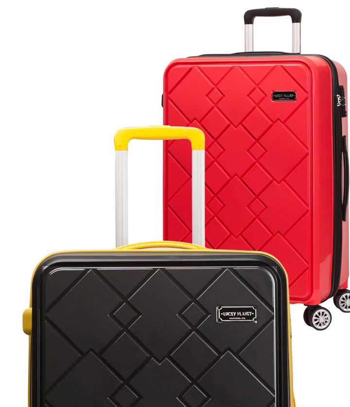 [Lucky Planet]  Canto Square 25-inch Hard Case Luggage - Luckyplanetusa