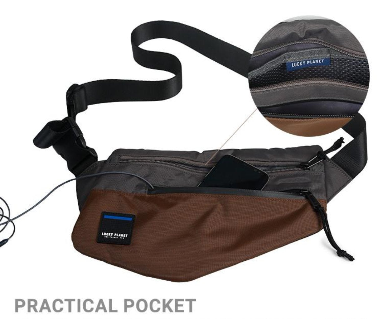 [Lucky Planet] Beta Shoulder Crossbody Bagpack - Luckyplanetusa