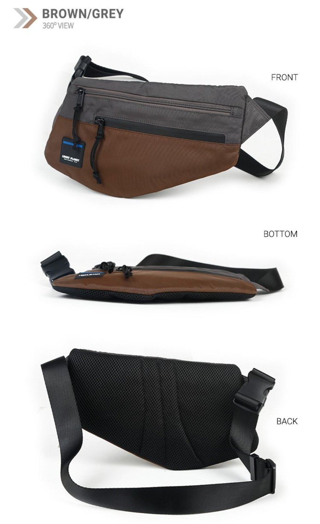 [Lucky Planet] Beta Shoulder Crossbody Bagpack - Luckyplanetusa