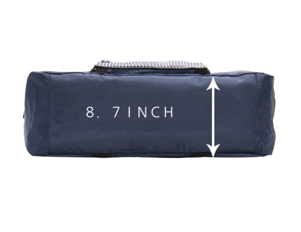 [Lucky Planet] Stripe Foldable Boston Travel  Duffel Bag - Luckyplanetusa