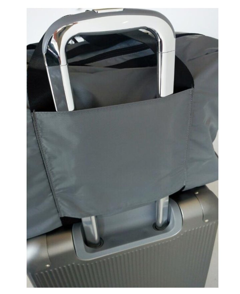 [Lucky Planet] Stripe Foldable Boston Travel  Duffel Bag - Luckyplanetusa