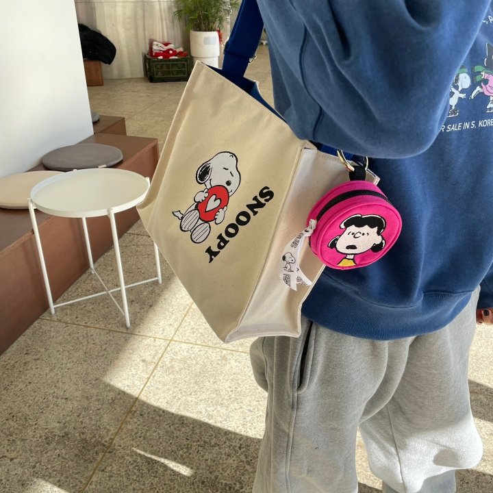 Snoopy Daily Canvas Shoulder/ Cross Bag- Peanuts Official