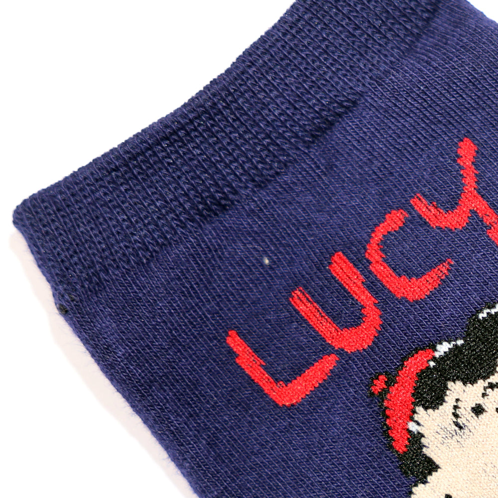 Snoopy and friends characters Solid Crew Socks