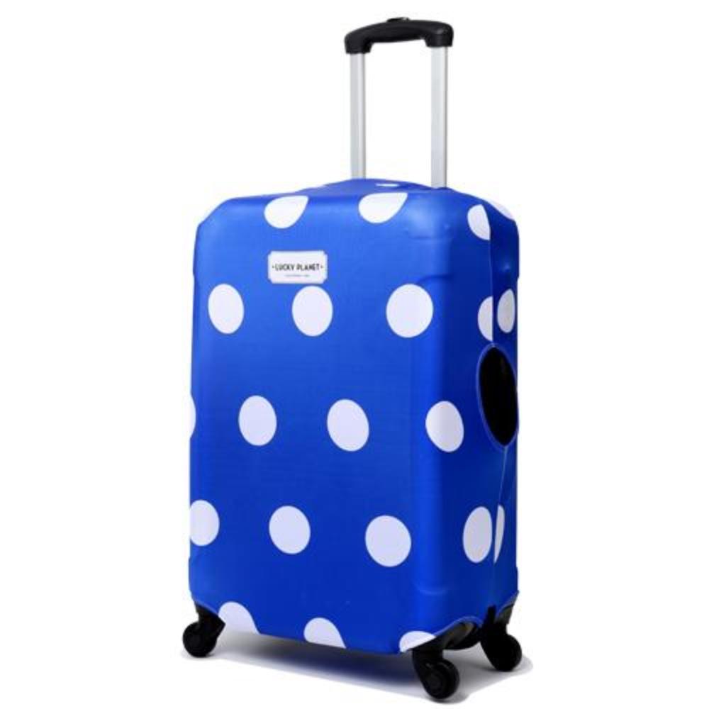 [Lucky Planet] Blue Dot Luggage Cover - Luckyplanetusa