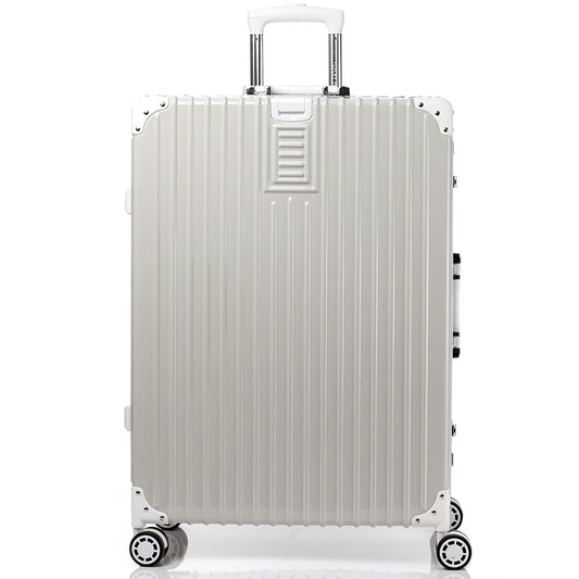 [Lucky Planet]  Edge 26-inch Luggage - Ivory - Luckyplanetusa