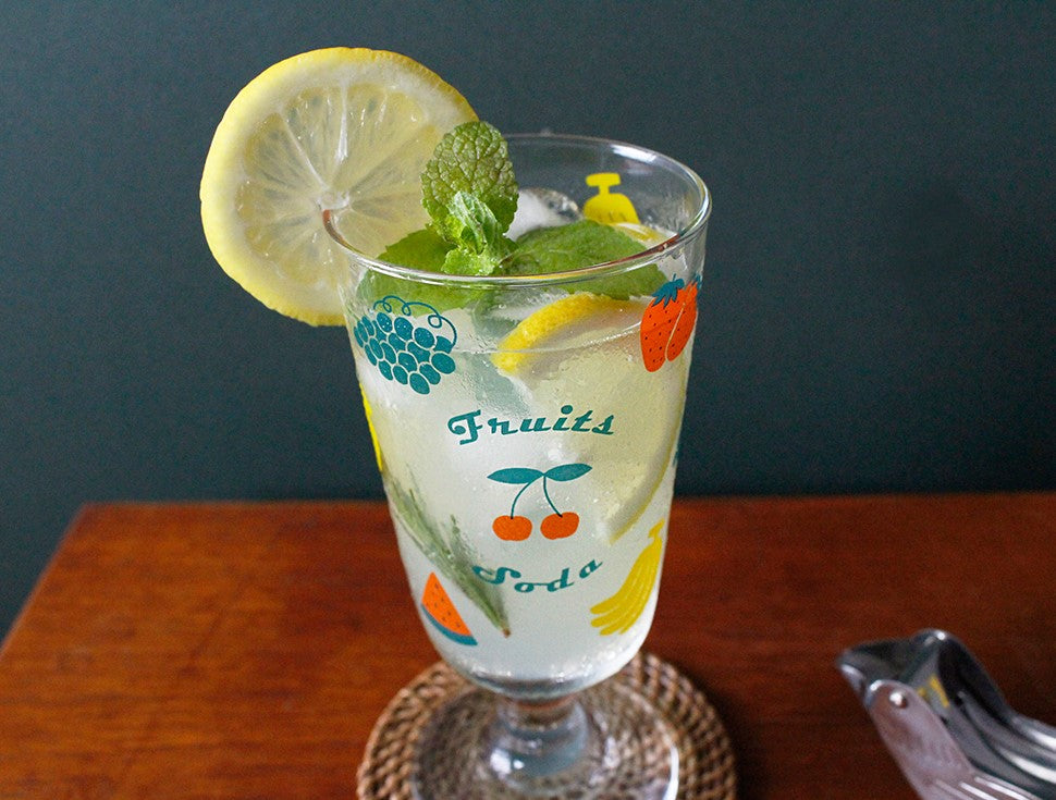 Vintage Glass cup Large - Luckyplanetusa