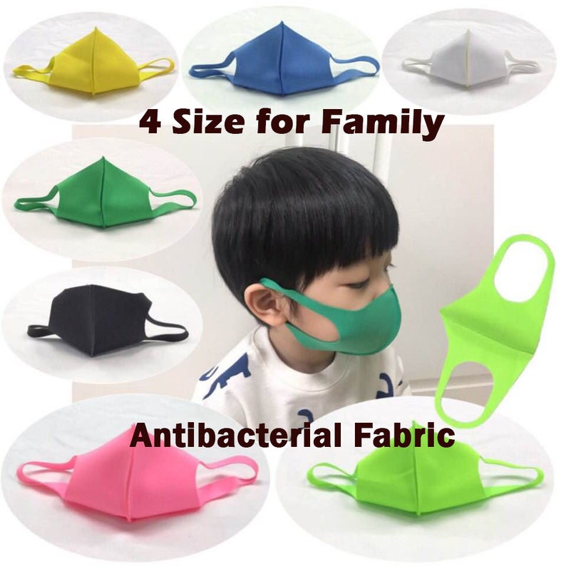 Antibacterial fabric made Washable Non-Medical Face Mask - Kids/ Adult Size - Quick dry / Ready to Ship - Luckyplanetusa