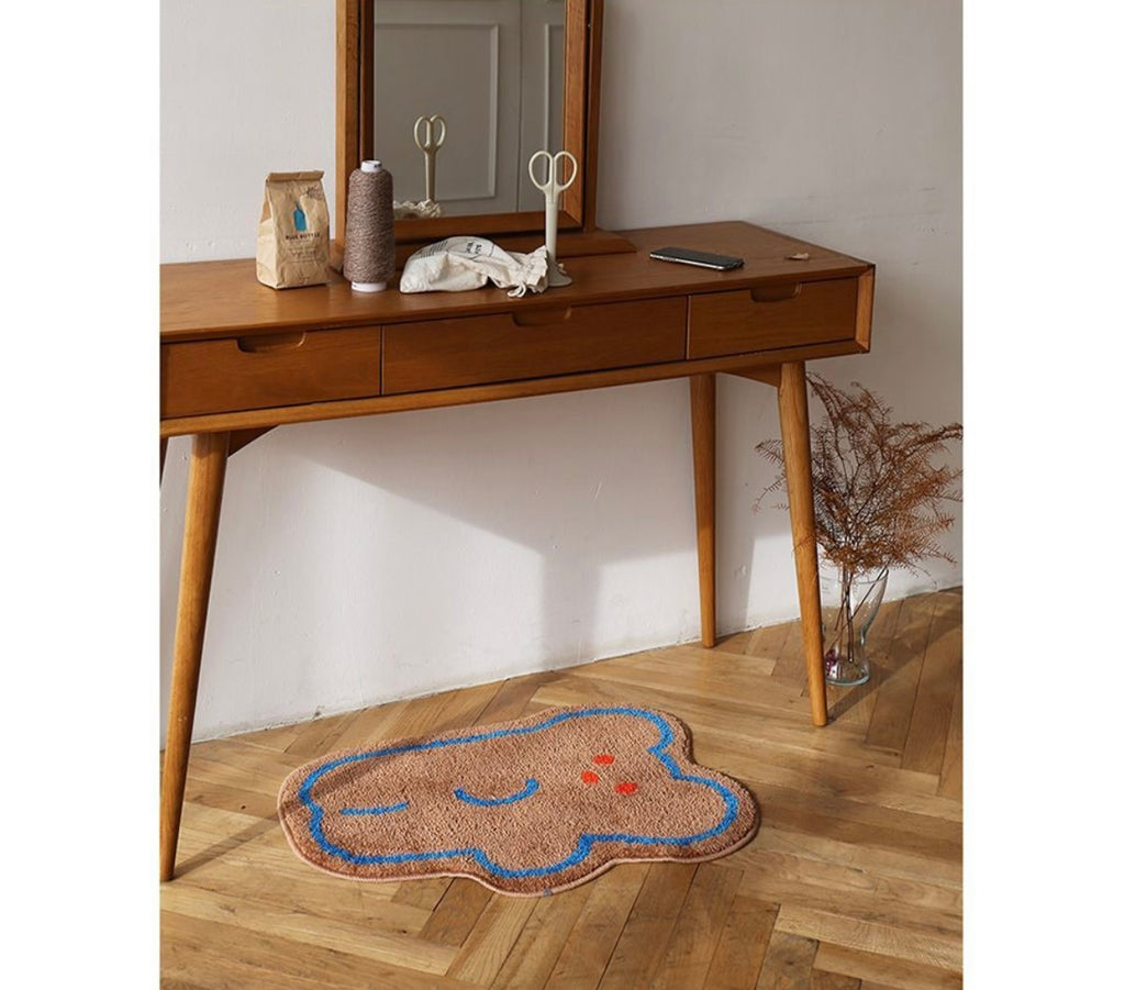 Cute Shaped Tufted Bath Rug- Egg, Bear - Luckyplanetusa