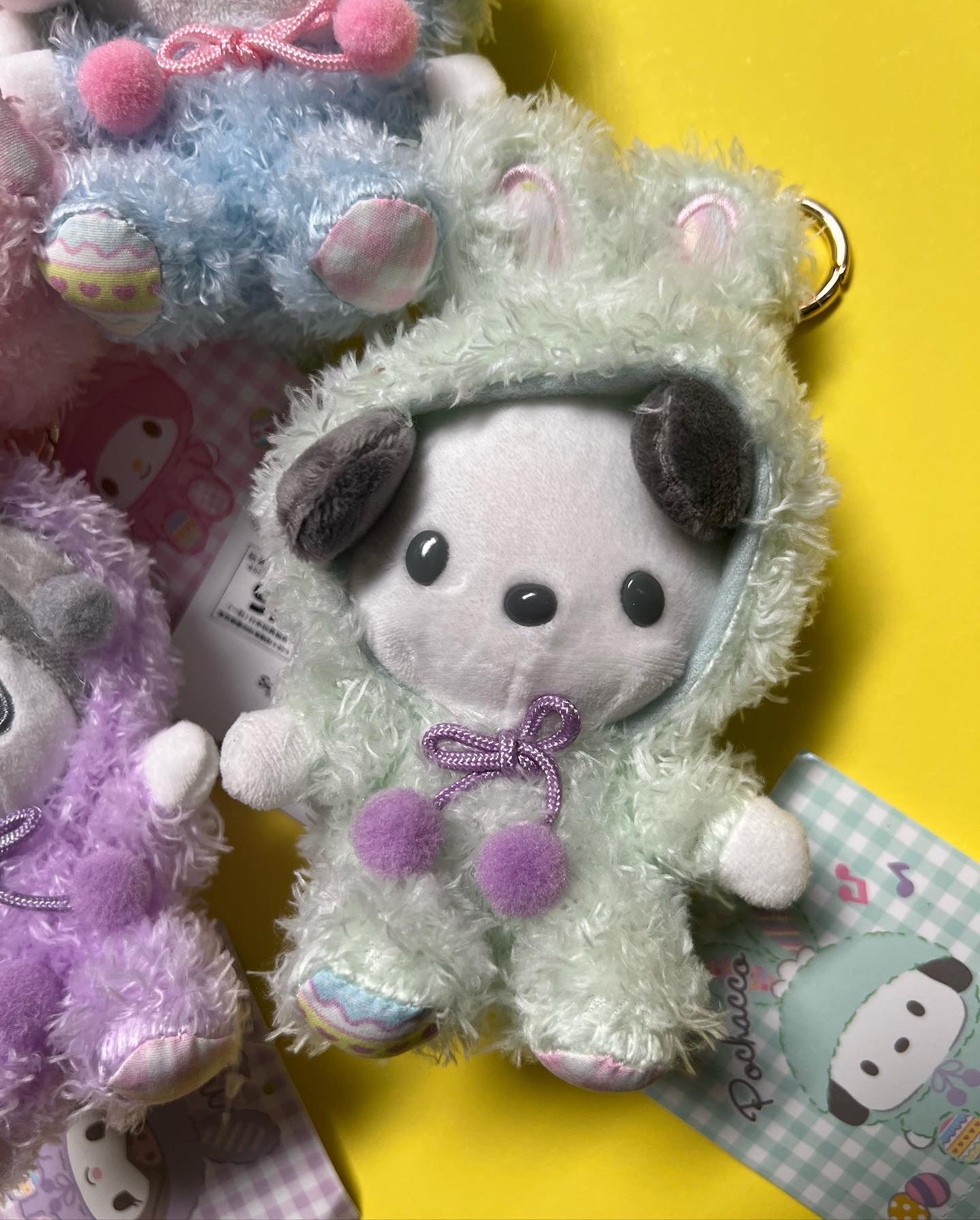 Sanrio Fluffy costume bag charm/ key ring