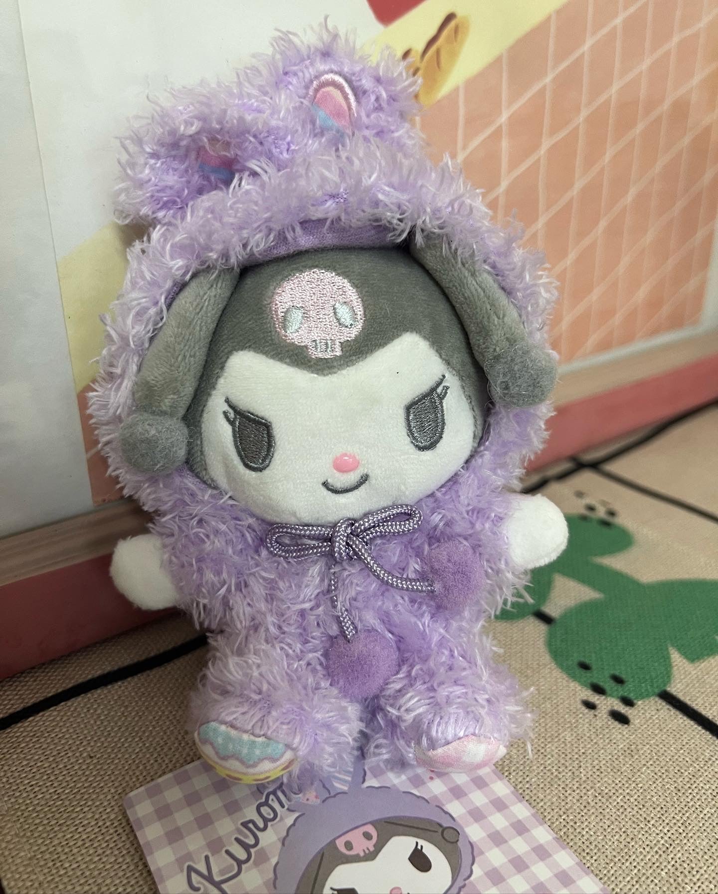 Sanrio Fluffy costume bag charm/ key ring