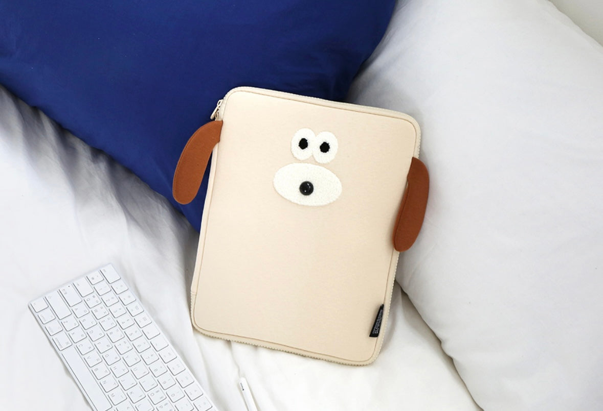My fluffy friend 11” iPad pouch
