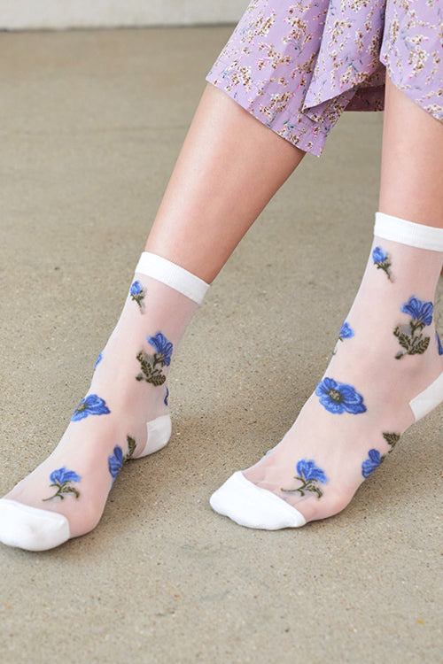 Secret Forest Sheer Socks