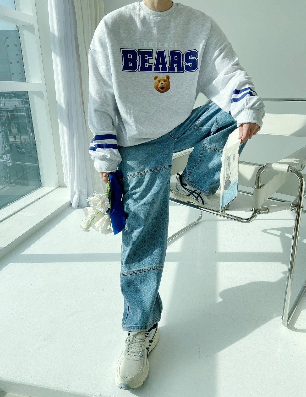 Chicago Bears Premium Sweat Tshirts