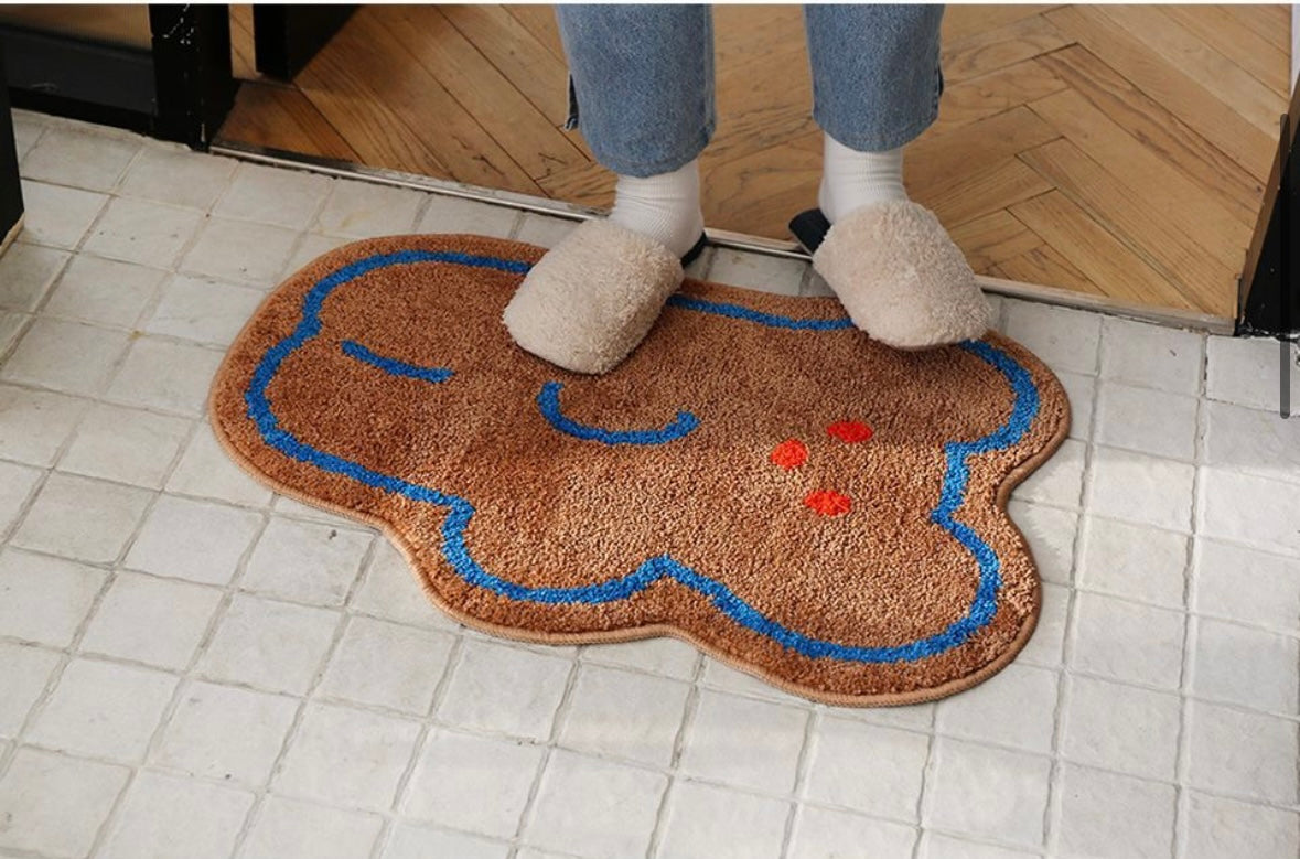 Cute Shaped Tufted Bath Rug- Egg, Bear