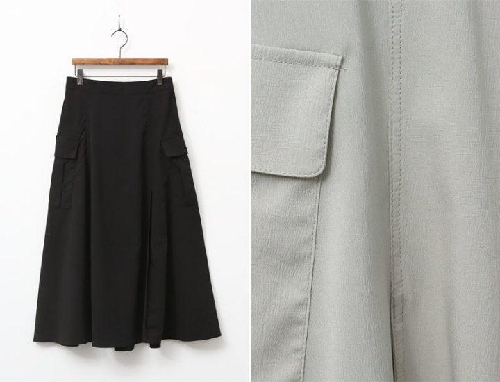 Side Pocket Sooji Skirts - Luckyplanetusa