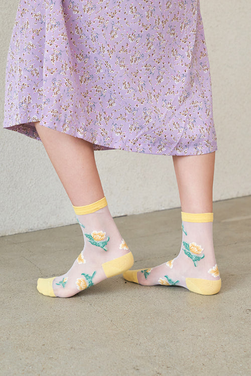 Secret Forest Sheer Socks