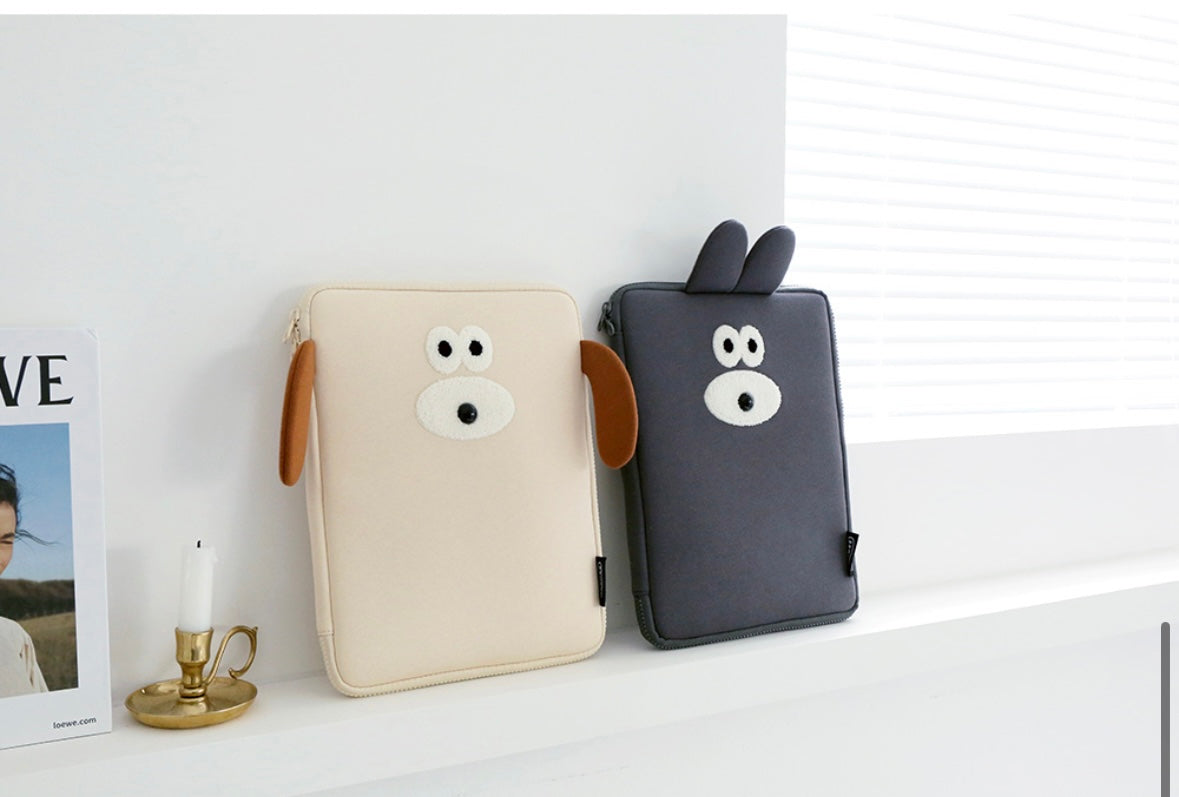My fluffy friend 11” iPad pouch