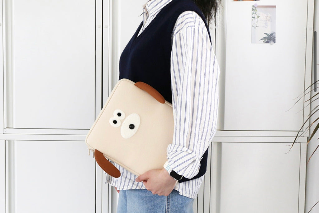 My fluffy friend 11” iPad pouch