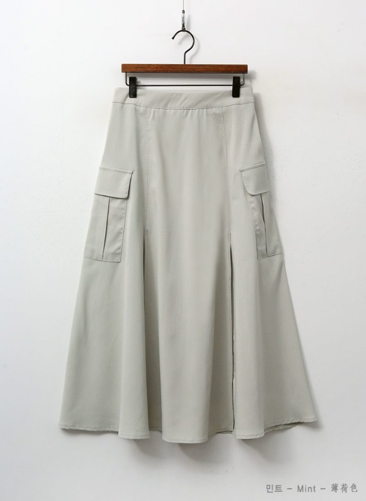 Side Pocket Sooji Skirts - Luckyplanetusa