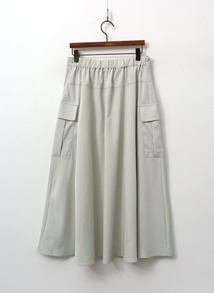 Side Pocket Sooji Skirts - Luckyplanetusa
