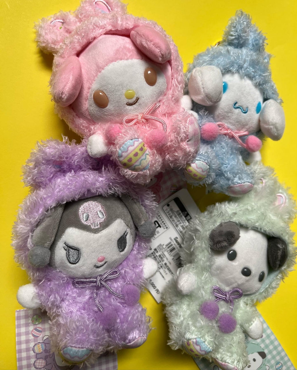 Sanrio Fluffy costume bag charm/ key ring