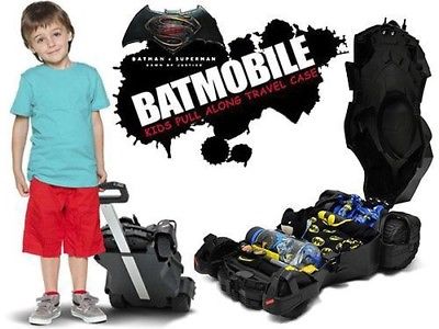 [Lucky Planet] Batmobile Kids Luggage - Black - Luckyplanetusa