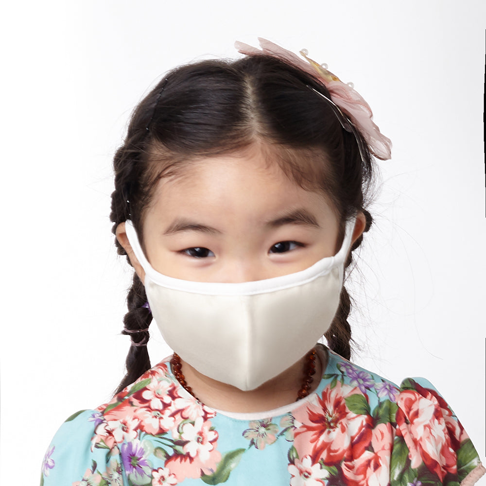 GOTS certificated 100% Organic Non-Medical Mask / Kids, Sensitive skin/ S, M, L Size - Luckyplanetusa