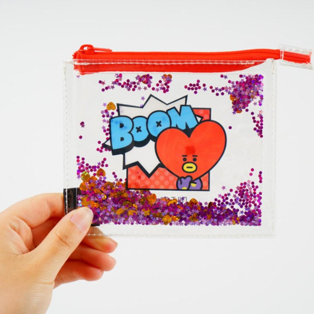 BT21 Official Spangle mini pouch wallet