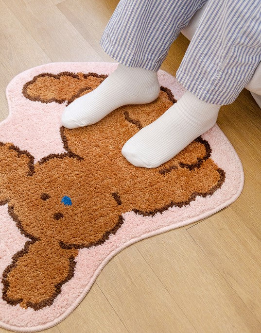 Cute Poodle Design Mat/ Room Rugs - Adopt Me!