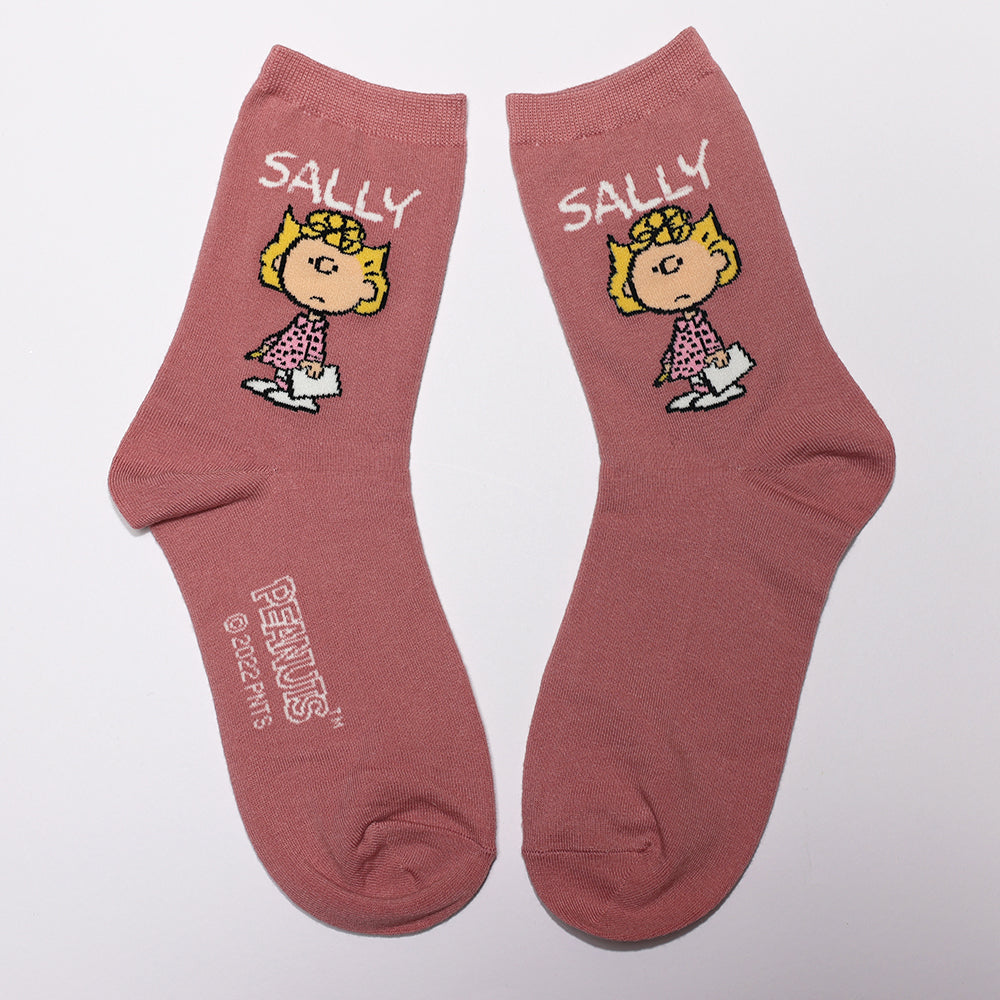 Snoopy and friends characters Solid Crew Socks