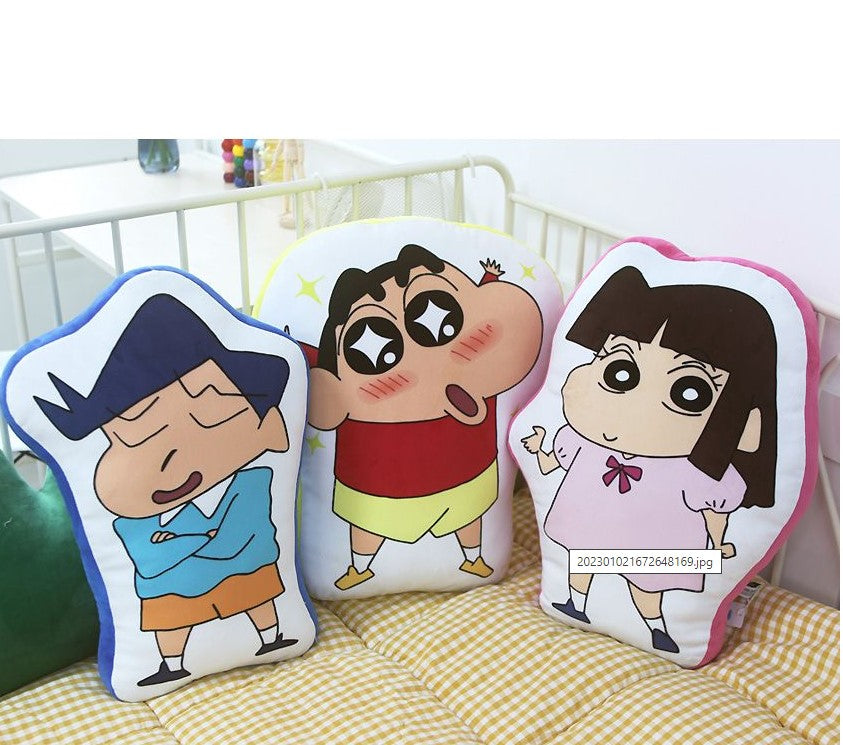 Crayon Shinchan and friends plush Toy Cushion/ pillow - Birthday, Friend gift ideas - Luckyplanetusa