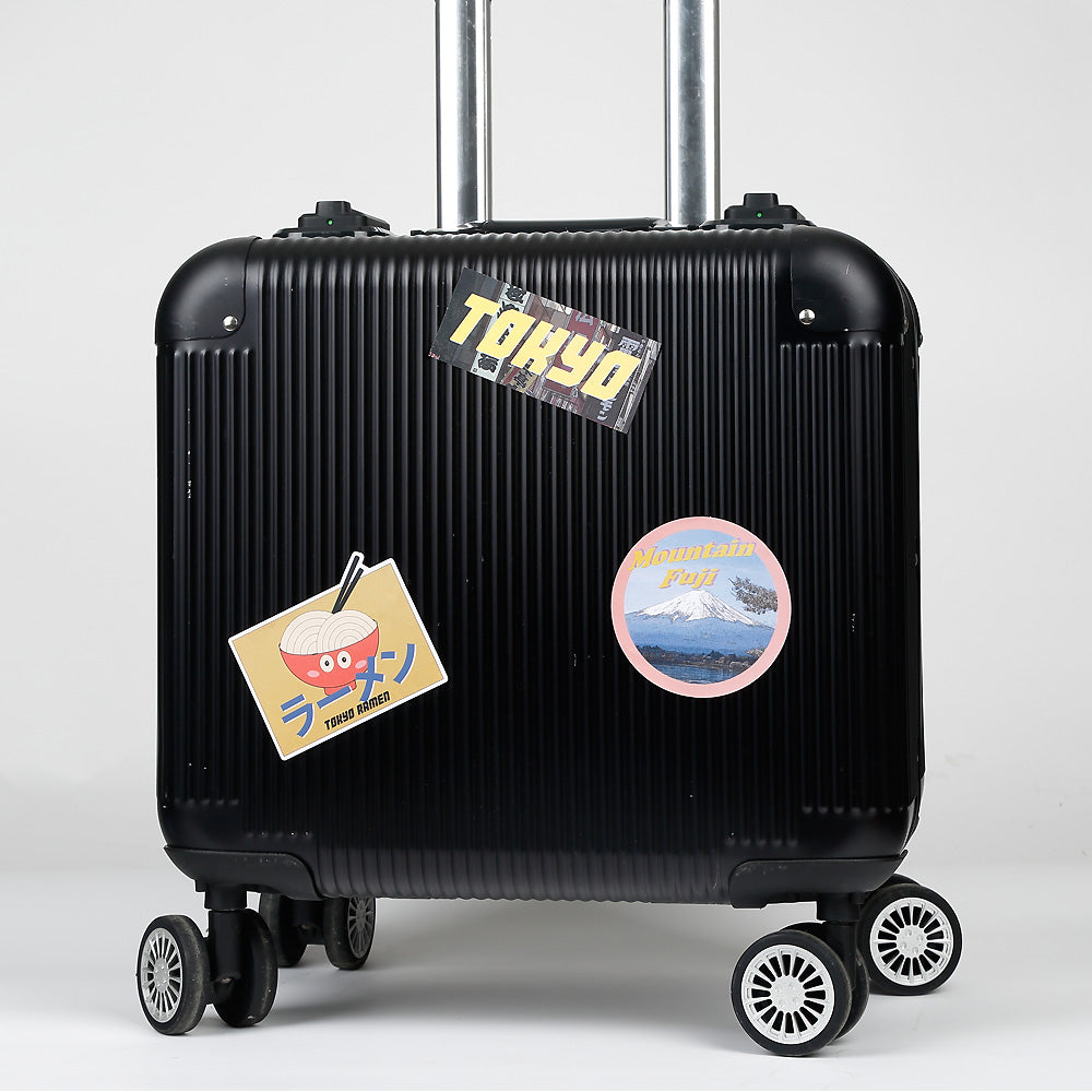 [Lucky Planet] Removable Luggage Reform Stickers - Tokyo City - Luckyplanetusa